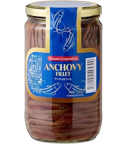 Amazon | アンチョビフィレ(ペルー産) 瓶 720g（固形量400g）業務用