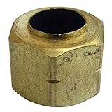 LASCO 17-6115 1/4-Inch Compression Brass Nut and Sleeve 2-Piece [並行輸入品]