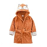 Eshinnyキッズバスローブ超可愛い動物着ぐるみ　ベビー　キャラクター ガウン 子供 ボディローブ 厚手 もこもこ フランネル パジャマ 子ども用ナイトウェア ロング丈 女の子 男の子　柔らかいルー