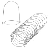 BBTO 10パックステンレススチールワイヤハンドルのボール、Canning Jar Jarハンギングフックハンガー、Hanging Jar