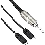 FURUTECH ADL ヘッドホンリ ケーブル 3.5mmステレオジャック⇔SENNHEISER HD25用プラグ 1.3m 1本 IHP35S-HD25-1.3M
