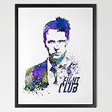 Dignovel Studios 8X10 Fight Club print Watercolor print illustration Art Print Kids Art Print Home D