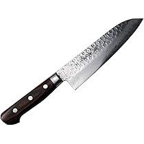 関鸞 三徳包丁 180mm 高級包丁 V金10号17層ダマスカス 鎚目 51ousgKz6vL._AC_UL210_SR210,