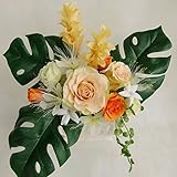 Hula ハワイアンテイストのビタミンカラー バラのアレンンジ プリザーブドフラワー ギフト