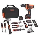 Black & Decker BDCDD12PK Drill Project Kit, 12V [並行輸入品]