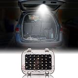 POPMOTORZ 新型 アルファード40系 増設ラゲッジランプ ヴェルファイア40系 リアゲートランプトヨタAlphard40 トランクライト Vellfire40 増設LEDランプ AGH40W AGH45W 高輝度 30連LEDチップ 純正交換 増設キット 内装パーツ 車種専用設計 白
