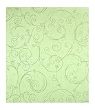 York Wallcoverings Disney Kids DK5964 Perfect Princess Scroll Wallpaper, Green with Glitter [並行輸入品]