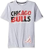 NBAメンズ半袖Slash Tee L グレイ