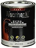 True Value HPX9-QT Premium WeatherAll White Exterior Flat Acrylic Latex House Paint, 1-Quart [並行輸入品]