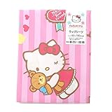 東京西川 ハローキティ ラップシーツ ティーンサイズ ドット柄 90×180cm ピンク WJF4502430-P
