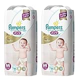 【ケース販売】 パンパース オムツ パンツ はじめての肌へのいちばん M(6~10kg) 88枚 (44枚×2パック)