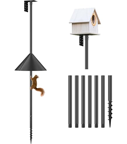 Woodlink PRO4 Vogelfutterstation Aus Zedernholz – Robust, Groß, Für Bis Zu 5 Kg Samen, Mit Aufklappbarem Dach