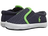 [ラルフローレン] Ralph Lauren Layette Kids ボーイズ Benton (Infant/Toddler) シューズ Navy/Green 4 Toddler(11.4cm) -
