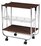 フォールディングフリーワゴン 【折りたたみ式/約幅68×奥行40.5×高さ70.5cm】