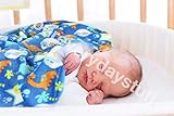 Fleece Baby Blanket Luxury Unisex Soft Babies Newborn Pram Basket First Steps by First Steps