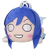 セガ ラブライブ！サンシャイン!!×初音ミク 松浦果南 寝そべり ぬいぐるみ S W10×H9.5×D16cm ポリエステル