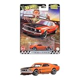 ホットウィール(Hot Wheels) ブールバード '69 フォード マスタング ボス 302 乗り物おもちゃ ミニカー 3歳から オレンジ JBL20