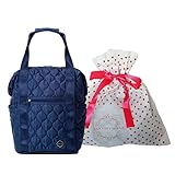 (ハーベストヒルズ)HARVEST HILLS　ママコラボ　2WAY マザーズリュック NAVYキルティング ギフト用