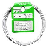 WAKI カラーワイヤー #20X16m 白 HW-100