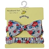 goldbug やわらかリボンヘアバンド グレーフラワー ポリエステル 23662