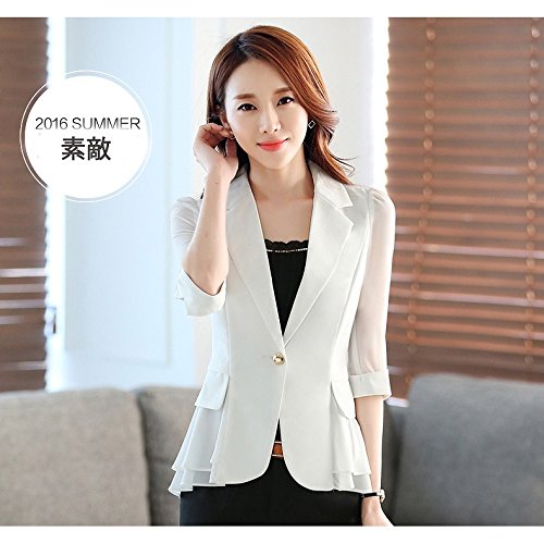 これまでで最高の白 ジャケット レディース 人気のファッション画像