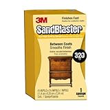 3M SandBlaster Dual Angle Sanding Sponge 320-Grit 2.625-Inch by 4.5-Inch [並行輸入品]