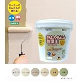 フジワラ化学　かんたん・あんしん珪藻土（内装調湿形仕上塗材）10kg　クリーム