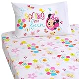 Disney Minnie Mouse Bow-Tique Twin Size 3 Piece Sheet Set [並行輸入品]