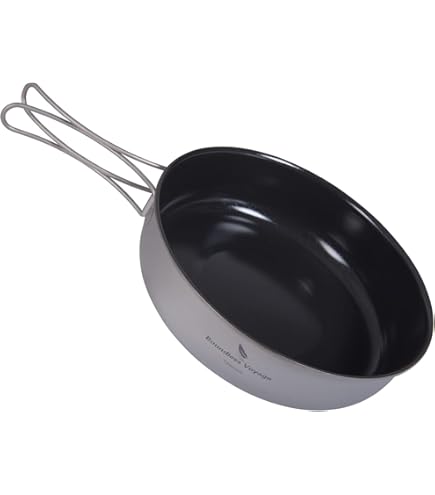 Amazon.co.jp: KEITH チタンフライパン ノンスティック 直火対応 超