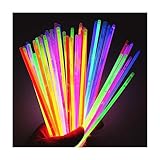 ライトスティック 光るブレスレット 応援スティック 8色 100本セット蛍光ブレスレット ライトスティック 接続ジョイント付き ライブ コンサートクリスマス 結婚式二次会 文化祭 花火大会 ハロウィン クリスマスプレゼント イベント 夏フェス 縁日（100本セット)