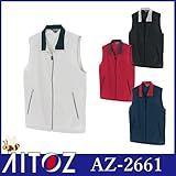 裏メッシュベスト（男女兼用） カラー：009レッド サイズ：6L