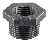 Mueller Industries 521-954hc Black Hex Bushing (Reducer) 1" x 3/4" [並行輸入品]
