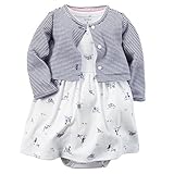 Carter's DRESS ベビー・ガールズ US サイズ: 12 Months カラー: ブルー