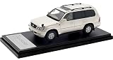 インターアライド(INTERALLIED) Hi Story 1/43 トヨタ LAND CRUISER CYGNUS (2001) ホワイトパールマイカ 完成品