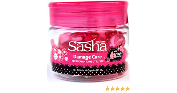 Amazon サシャ Sasha ヘアビタミン 40粒入 4個セット 海外直送品 並行輸入品 Sasha サシャ ヘアトリートメント 通販