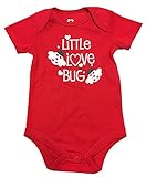 LITTLE LOVE BUG Ladybug Baby Girls / Boys Bodysuit Dress Up Outfit (0-3 Months) [並行輸入品]