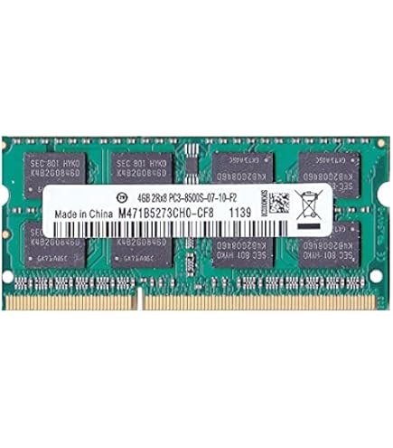 Amazon.co.jp: PC3-8500(DDR3-1066) SO-DIMM 4GB×2枚組 メモリンゴ