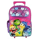 Disney Pixar Inside Out Large Rolling Backpack [並行輸入品]