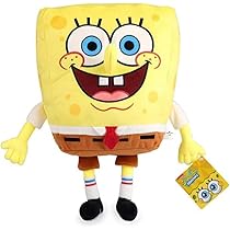 スポンジ・ボブ ぬいぐるみ 特大　780×750 Amazon.co.jp: ティーズファクトリー スポンジボブ 特大
