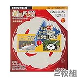 三陽金属(SANYO METAL) 刈払機用 鋸目八枚刃 (外径255mm×8枚刃) 2枚組