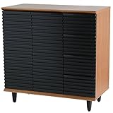 ライフスタイリングショップ キャビネット 木製 天然木 リビングボード 幅89cm AN-137