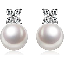 Amazon | [PHNIBIRD] パール ネックレス レディース 金属アレルギー