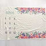 Lemonda ベビーシーツ 新生児 写真撮影 可愛い 高品質なポリエステルウール製 小道具 百日記念 写真立て 背景 柔らかい ふわふわ 敷物 思い出 寝相アート 誕生日 記念日 お祝い 出産祝い 