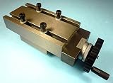 Precision Cross Slide For Lathe Mill Drill 2-3/4" x 5" Bed x 2-1/2" Travel New 旋盤用の精密クロススライドドリル2-3 /