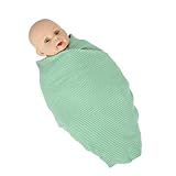 Hoppediz Swaddling Blanket Striped (Green) by Hoppediz