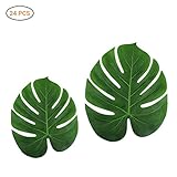 Ourine 亀の葉ランチョンマット Tropical Palm Leaves 人工葉 テーブルマット カップマット ホットマット パーティー装飾 テーマパーティー ジャングルパーティー装飾 実用的 