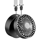 EasyAcc USB扇風機 首掛け扇風機 携帯扇風機 折り畳み式 2600mAhバッテリー 角度調節可能 携帯&卓上両用 両手解放 ミニフ