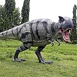 FRP恐竜オブジェ 歩くティーレックス 置物 白亜紀 肉食恐竜 獣脚類 ティラノサウルス 標本 博物館 店舗 カフェ 喫茶店 レストラン 飲食店 インテリア イベント ディスプレイ 実物大 等身大 リアル 幼稚園 保育園