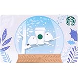 スタバカード スターバックス カード ホリデー2023 スノーグローブ シマエナガ