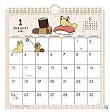 タヌキとキツネ 2021年版 カレンダー 壁掛け